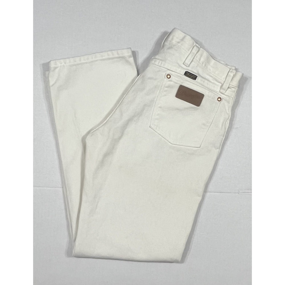Vintage Wrangler cream Straight Leg Men's Jeans 35X32